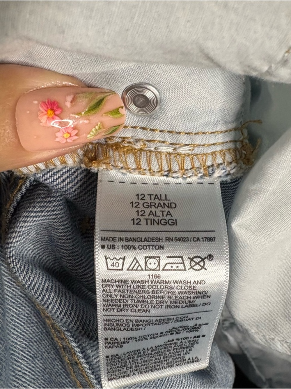 Balloon Old Navy High-Rise Women's Jeans - Blue 90’s - Picture 4 of 8